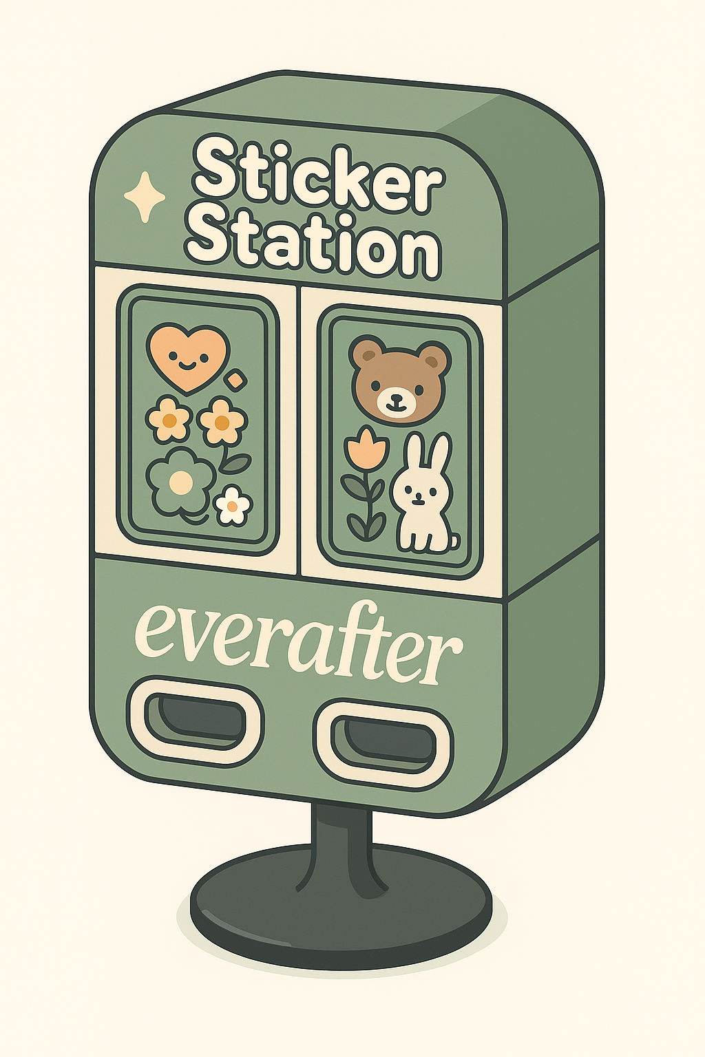 Custom Sticker Vending Machine